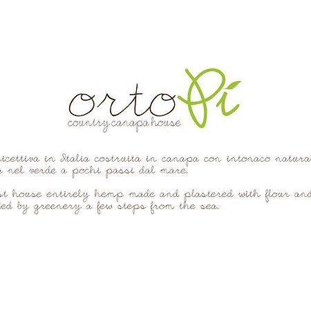 Ortopi Country Canapa House Porto Recanati Exterior photo